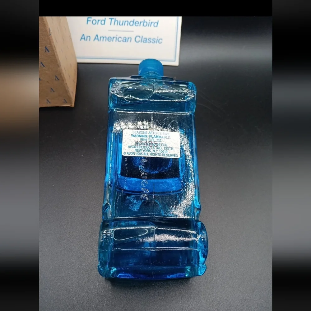 NIB Vintage Avon 1955 Thunderbird Seazone Aftershave Full Decanter!